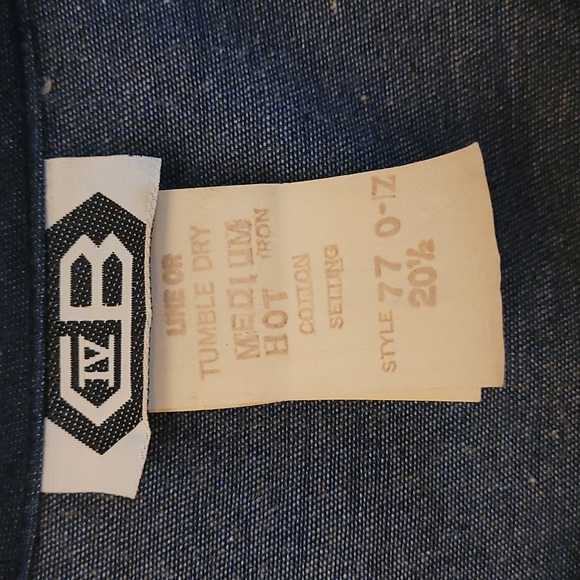Vintage CB IV Denim Button from Jumper with Pockets! - Picture 4 of 16